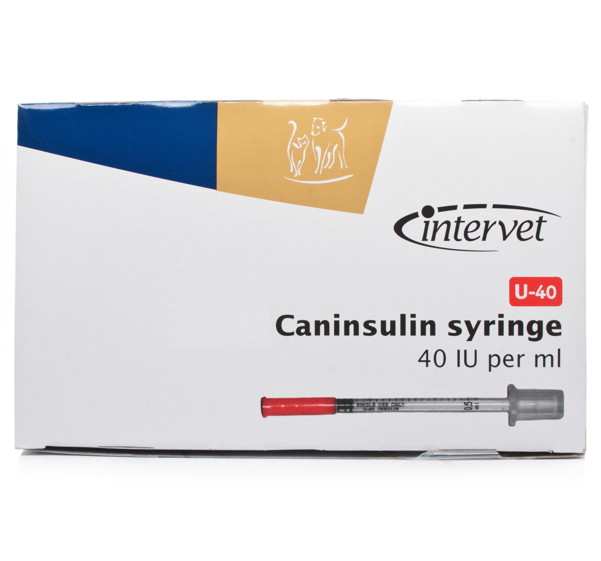 Caninsulin™ syringes Box of 30 sterile insulin syringes / DirectVet