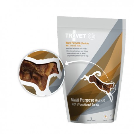 TROVET Multi Purpose Ostrich Treat (MOT) - Dog treat