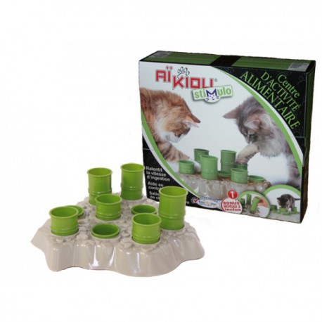 Stimulo cat kibble dispenser