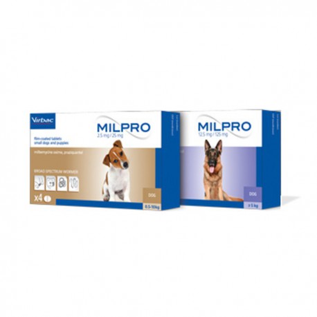 Milpro dog dewormer