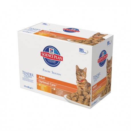 Science Plan Feline Adult Multipack Poultry Selection