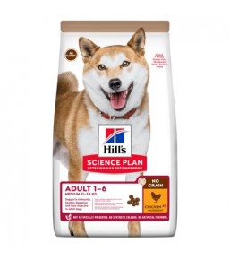 Hill's Science Plan Canine Adult Medium No Grain kibbles 