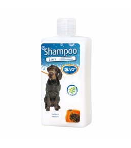 Duvo+ 2 in 1 shampoo for dogs with papaya