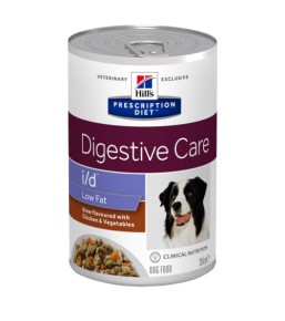 Hill's Prescription Diet i/d Canine Low Fat - cans (chicken and vegetable flavoured)