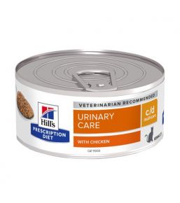 Hill's Prescription Diet c/d Multicare Feline minced chicken - Cans