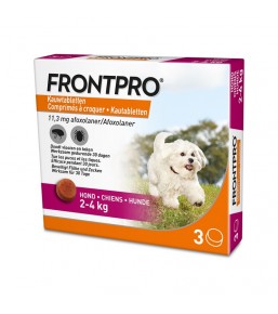 Frontpro - Flea and tick tablets for dogs