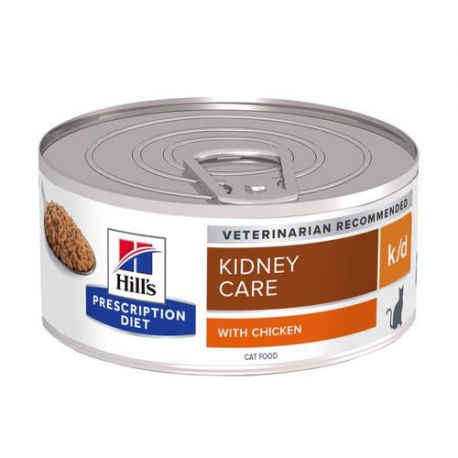 Hill's Prescription Diet k/d Feline with minced Chicken - Canned food