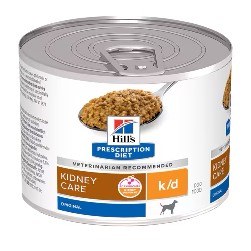 Hill's Prescription Diet Canine K/D for dog with kidney disease or