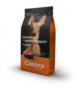 Calibra Expert+ Adult Sensitive + Gastro Support Turkey - Dry Dog Food