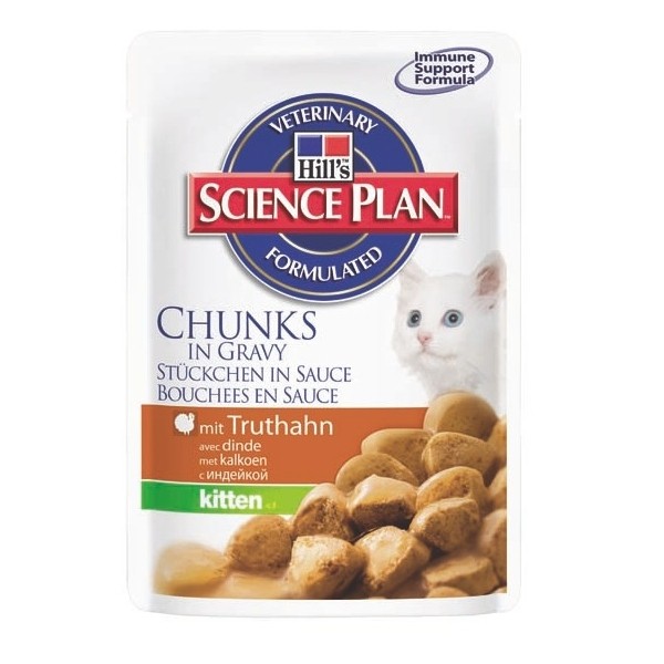 Science Plan Kitten Multipack Poultry Selection™ Wet food pouches for