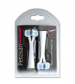 Petosan - Silentpower electric toothbrush replacement head
